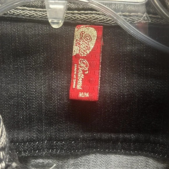 Apple Bottoms Black Denim Jacket - Picture 2 of 3